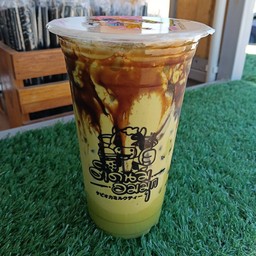 ชาเขียวบราน์ชูก้า