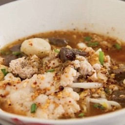 ก๋วยเตี๋ยวหมูต้มยำไฟ🔥