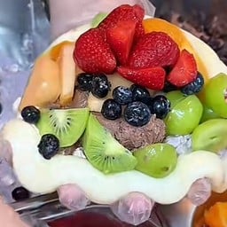 โมจิครีมชีสผลไม้สด เก้าเส้ง