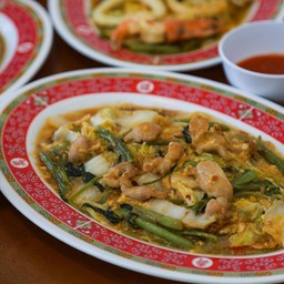 สุกี้หมูแห้ง