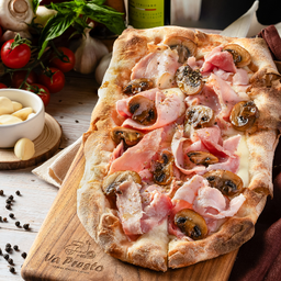Pizza Ham & Mushroom (Pinsa)