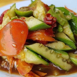 ตำแตง แรงฤทธิ์ (ทางร้านไม่แยกเส้น/น้ำตำ/อื่นๆ)