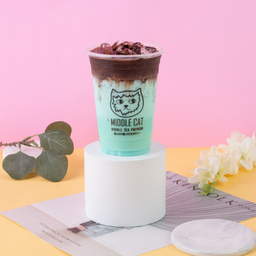 ชานมไข่มุก middlecat bubbletea โลตัสบ่อวิน