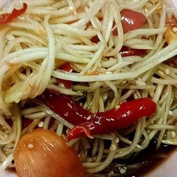 ส้มตำมีตำไทยตำปลาร้ากุ้งสด