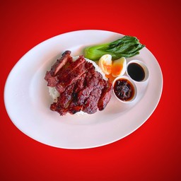 ข้าวหมูแดงสูตรฮ่องกง