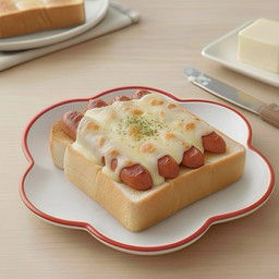 ปังปิ้ง ไส้กรอกชีส