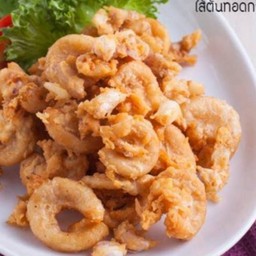 ไส้ตันทอดกระเทียม