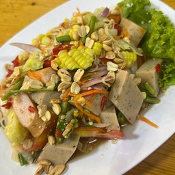 ยำมาม่า หมูยอ