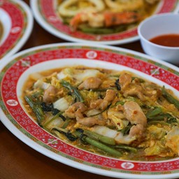 สุกี้ไก่แห้ง