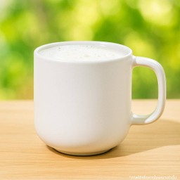 นมสด ร้อน