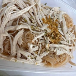 หมี่ขาวไก่ฉีกเทอริยากิ