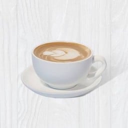 ลาเต้ร้อน   hot latte