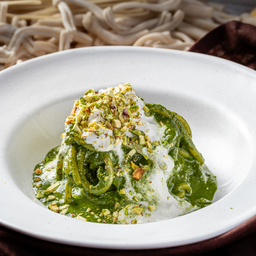 Bigoli Pesto & Burrata