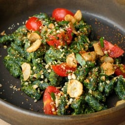 เพสโต้พาสต้า สไตล์เมดิเตอเรเนียน