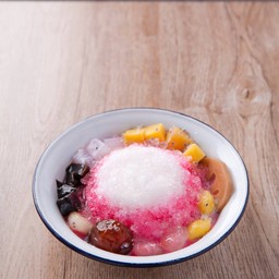 น้ำเเข็งไสน้ำเเดง