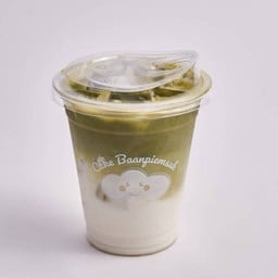 Iced matcha latte