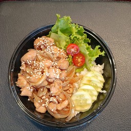 ข้าหน้าไก่ผัดซอสเทอริยากิ