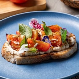 Roasted Tomato Bruschetta