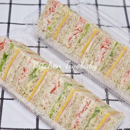 แซนวิชปูอัด+แฮมชีส ไซส์ M