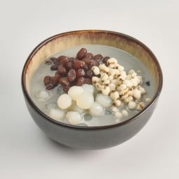 A14 งาดำร้อน + สาคู,ลูกเดือย,ถั่วแดงญี่ปุ่น lm