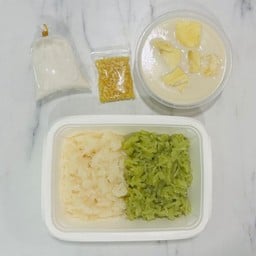 ข้าวเหนียวมูน×น้ำกะทิทุเรียน