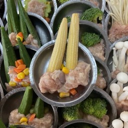 หมูข้าวโพดอ่อน
