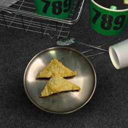 เต้าหู้ปลา 3 เหลี่ยม 2 ชิ้น