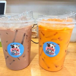 ดื่มนม นมสด&ปังปิ้ง