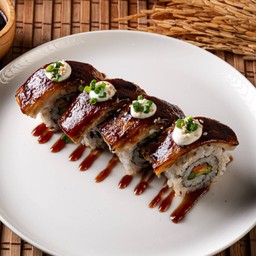 ดราก้อนโรลมะเขือม่วง