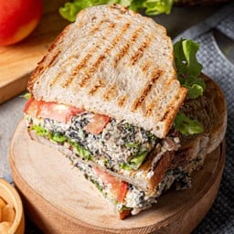 Chickpea Tuna Sourdough Sandwich