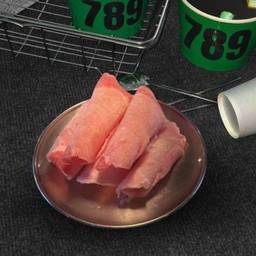 สันนอกหมูสไลด์ 50g.