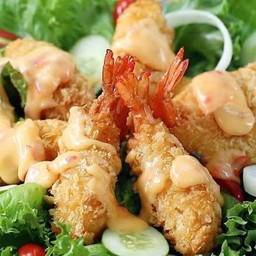กุ้งทอดครีม