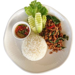 ข้าวกะเพราหมู