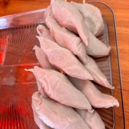 ลูกชิ้นปิ้งเนยสุดแสบ