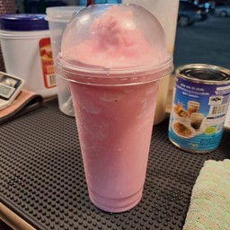 นมชมพูปั่น