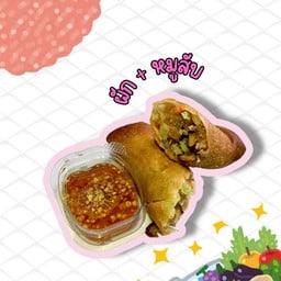 ปอเปี๊ยะ หมูสับวุ้นเส้น