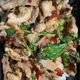 โมบาย ฟรายด์เขย่า+ข้าวไข่ข้น เลย