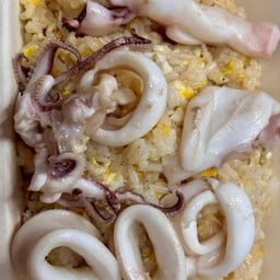 Fried Rice With Squid