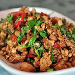 (S) หมูผัดใบกะเพรา
