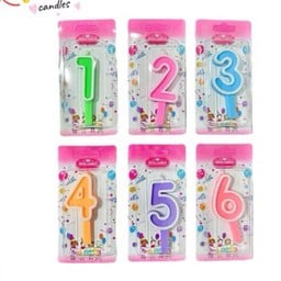 เทียนตัวเลข