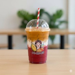 ชาไทยนมสดสตอเบอร์รี่