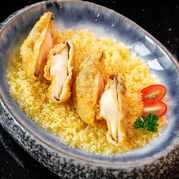 LMA6. Awabi Tempura เทมปุระหอยเป๋าฮื้อและซอสตับเป๋าฮื้อ