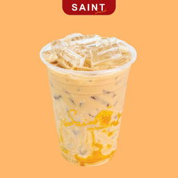 คาราเมลลาเต้เย็น