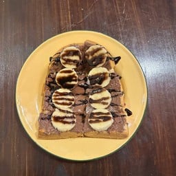 ขนมปังแผ่นปิ้ง นูเทลล่า บานาน่าช็อค