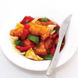 เนื้อปลาเปรี้ยวหวาน