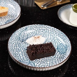 LMD2. Fresh Cream with Brownie บราวนี่และครีมสด
