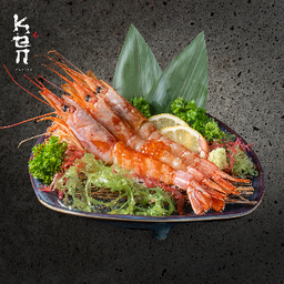 กุ้งหวานซาซิมิ