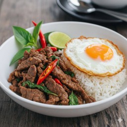 กะเพราเนื้อ