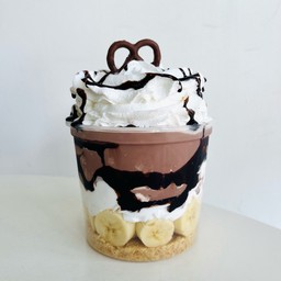 โกโก้บานอฟฟี่ปั่น(แก้วถัง)