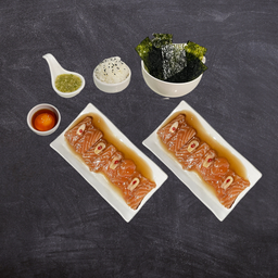 ชุดแซลมอนดองซีอิ๊วเกาหลี ดับเบิ้ล